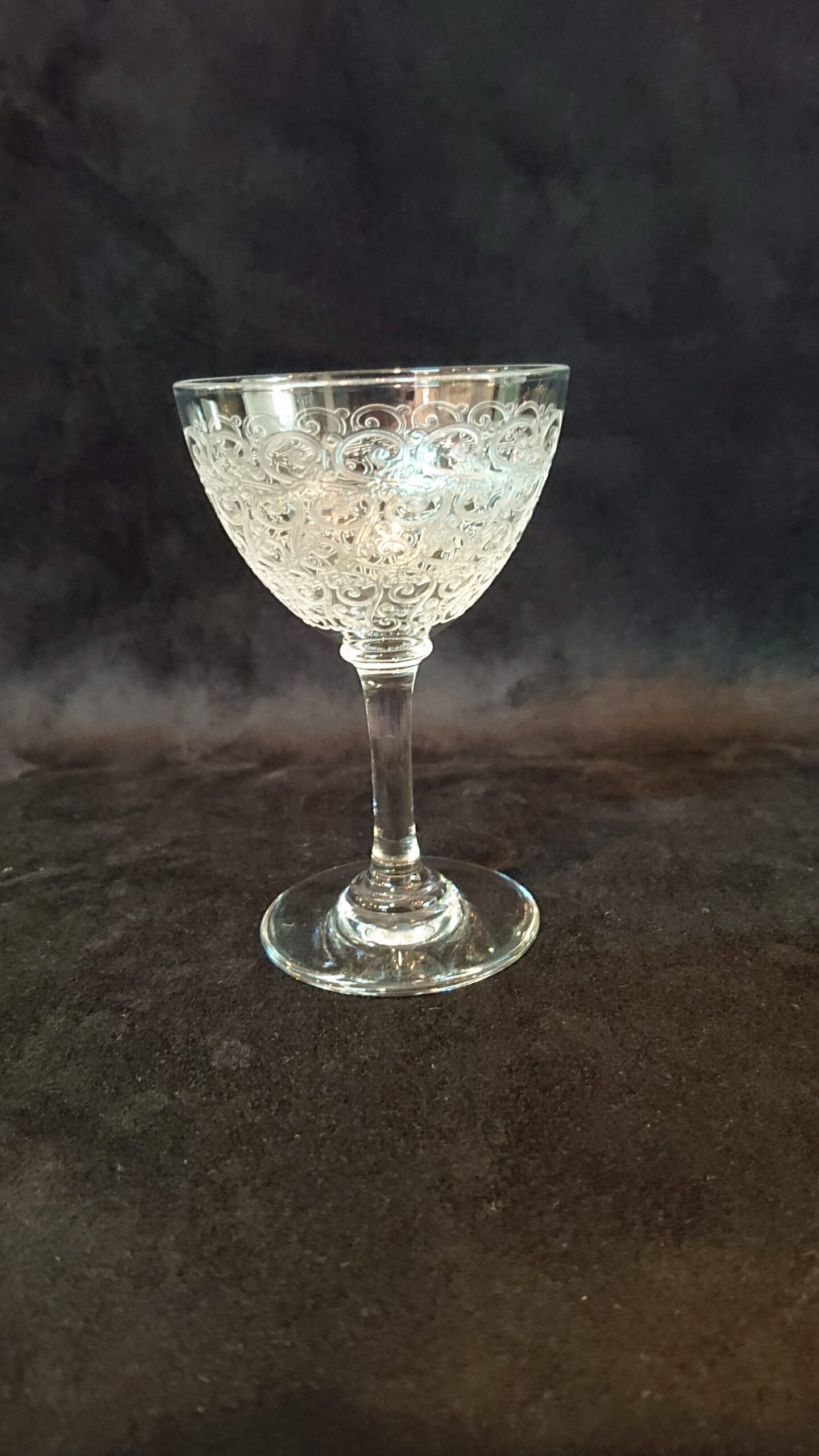 オールドバカラ COMBOURG(コンブール)ポートワインサイズグラス 50K-12P