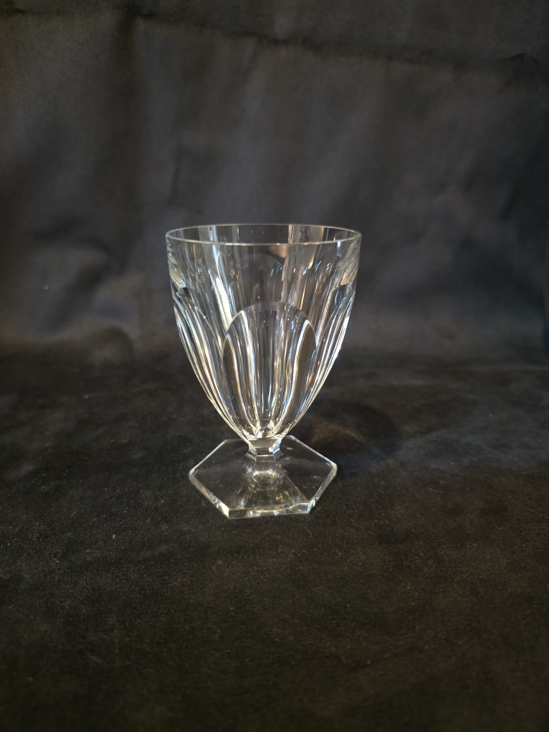 ヴィンテージバカラブルボングラス50K-104