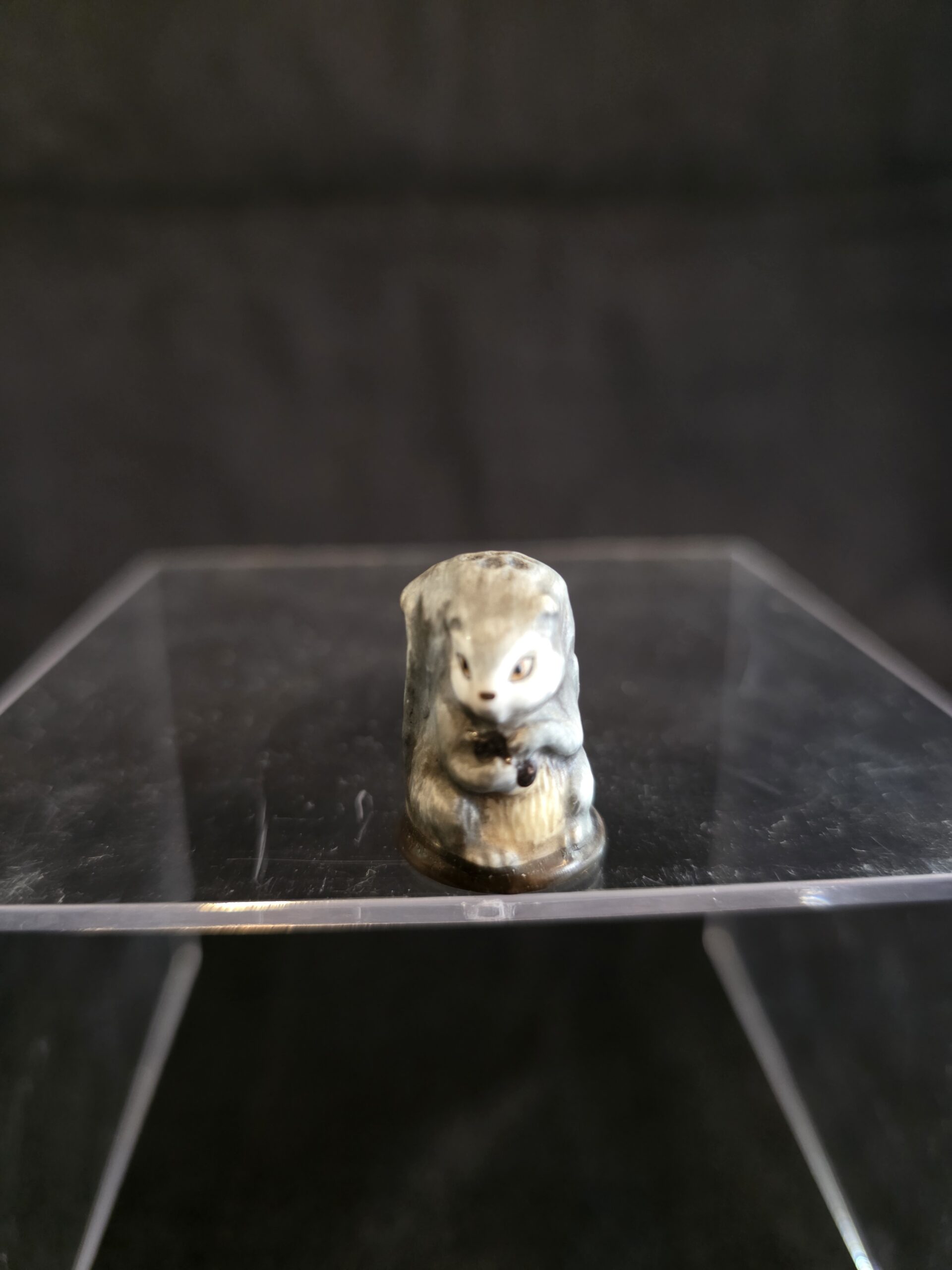 フランクリン・ミント　アニマルシンブル　44K-418　リス